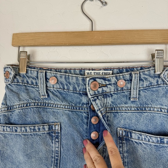 Free People Palmer Cuffed Jean in La La Land - Picture 7 of 10